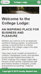 Mobile Screenshot of collegelodge.com